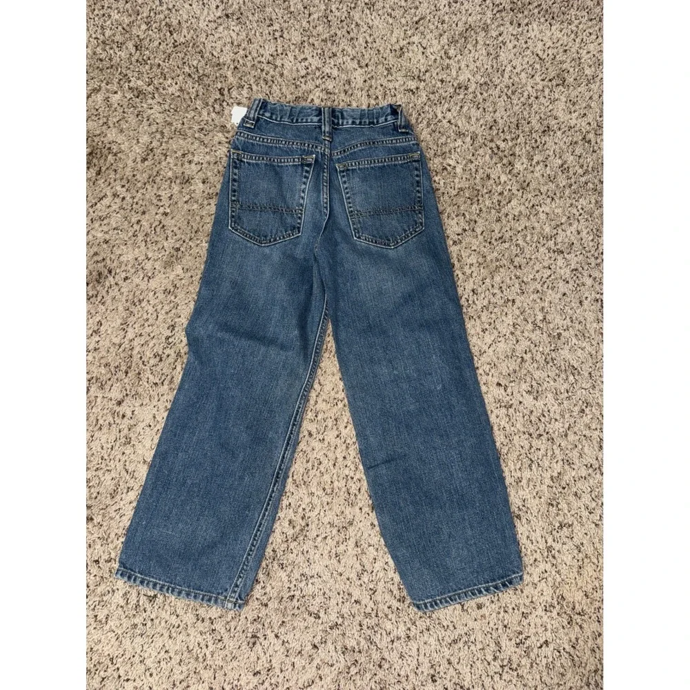 Old Navy Kids Jeans Size 8 Slim‎ Blue Adjustable Waist Denim